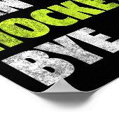 Sorry Can't Hockey Bye Funny Hockey Lover For Wome Poster (Hoek)