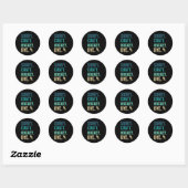 Sorry Can't Hockey Bye Funny Hockey Lover For Wome Ronde Sticker (Vel)