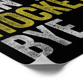 Sorry Can't Hockey Bye Funny Hockey  Poster (Hoek)