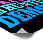 Sorry Can't Hunting Demons Korean P Music Hallowee Poster (Hoek)