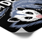 Sorry Can't I'm Dead Funny Ssum Character Playing Poster (Hoek)