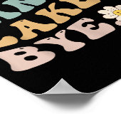 Sorry Can't Lake Bye Groovy Funny Lake  Poster (Hoek)