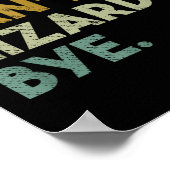 Sorry Can't Lizards Bye Funny Lizard Poster (Hoek)