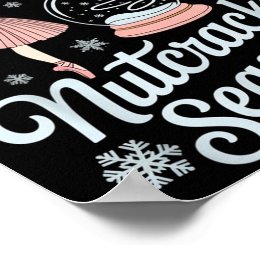 Sorry Can't Nutcracker Season Funny Christmas Quot Poster (Hoek)