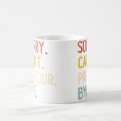 Sorry Can'T Parkour Bye Shirts Funny Parkour Lover Koffiemok (Center)