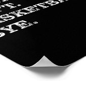 Sorry Can't Sketll Bye - Funny  Poster (Hoek)