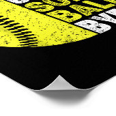 Sorry Can't Softball Bye Adult Humor Saying Girls  Poster (Hoek)