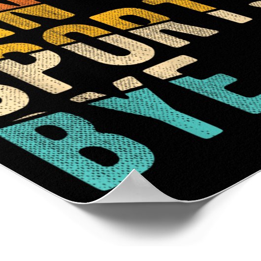 Sorry Can't Srts Bye  Poster (Hoek)