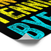 Sorry Can't Tennis Bye Teacher Student Funny Tenni Poster (Hoek)