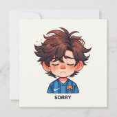 Sorry Cards  Feestdagenkaart (Voorkant)