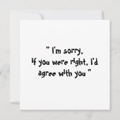 Sorry Cards Kaart (Achterkant)