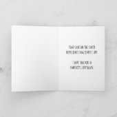 Sorry Chocolade Lab Snuit Verjaardag Gemist Kaart (Binnen)