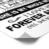 Sorry, dames, ik ben klaar voor een Freakin'Sexy v Poster (Hoek)