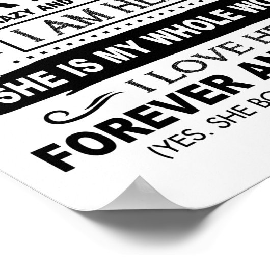 Sorry, dames, ik ben klaar voor een Freakin'Sexy v Poster (Hoek)