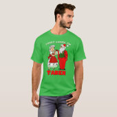 Sorry, dames, ik ben meegenomen (Santa en Mrs Clau T-shirt (Voorkant volledig)