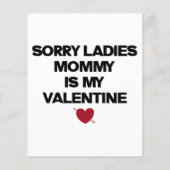 Sorry dames mama is mijn Valentijn (Achterkant)