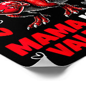 Sorry Dames Mama Is Mijn Valentijn Dinosaurius Vas Poster (Hoek)