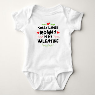 Sorry dames mama is mijn valentijn romper