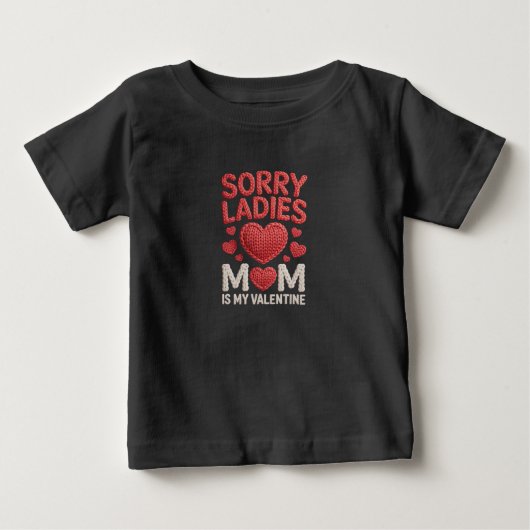 Sorry Dames Mama is mijn Valentijnsdag Grappig (Voorkant)