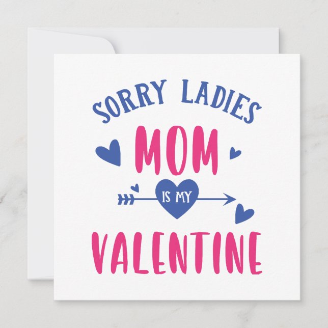 SORRY DAMES MAMAA IS MIJN VALENTIJN (Voorkant)