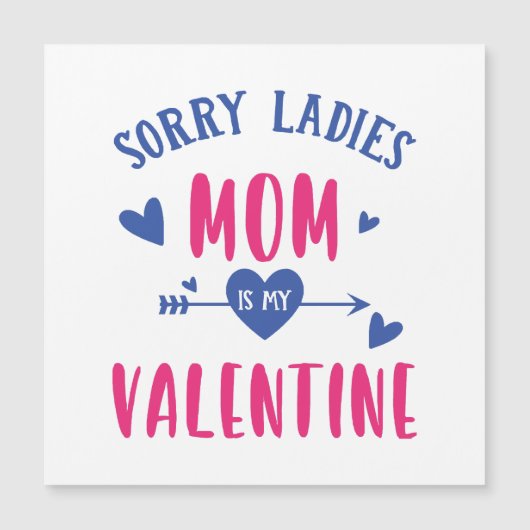 SORRY DAMES MAMMA IS MIJN VALENTIJN (Voorkant)