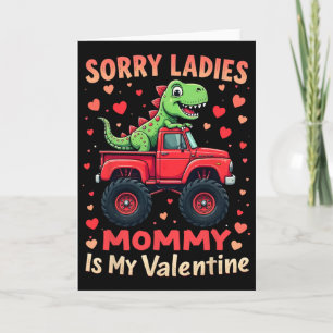 Sorry Dames Mammie Is Mijn Valentijn Dinosaurus Mo Kaart