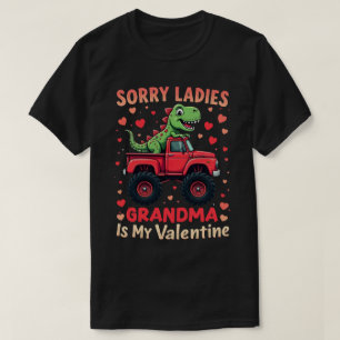 Sorry Dames Oma Is Mijn Valentijn T-shirt