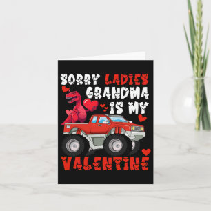 Sorry Dames Oma Is Mijn Valentijnsdag Kinderen Jon Kaart