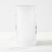 Sorry dat Baby Pimps niet in liefde Herfsten Matglas Bierpul (Center)