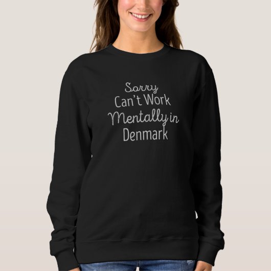Sorry dat Canu2019t in Denemarken werkt Trui (Voorkant)