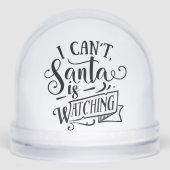 Sorry dat de kerstman geen grappige kerst kijkt sneeuwbol (Voorkant)