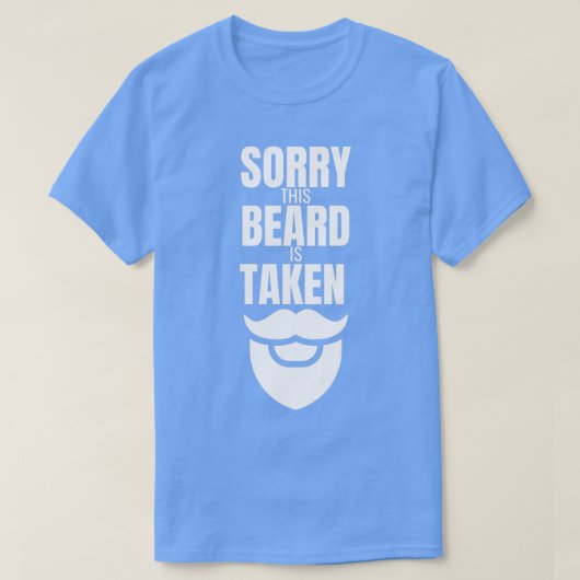 Sorry dat deze baard grappig wordt ingenomen Valen T-shirt (Design voorkant)