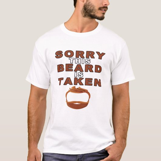 Sorry dat deze baard is meegenomen, Valentijnsdag  T-shirt (Voorkant)