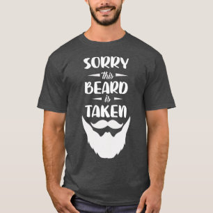 Sorry dat deze baard Mannen neemt met een reuzel v T-shirt