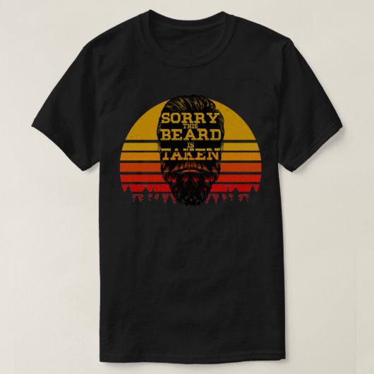 Sorry dat deze baard Shirt2 heeft ingenomen T-shirt (Design voorkant)