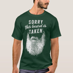 Sorry dat deze baard Valentijnsdag 1 is. T-shirt