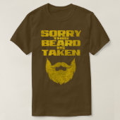 Sorry dat deze baard wordt ingenomen 9 3 t-shirt (Design voorkant)