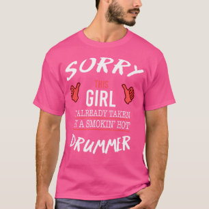 Sorry dat dit meisje is meegenomen door hete drumm t-shirt