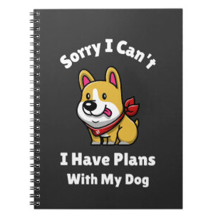 Sorry, dat gaat niet, ik heb plannen met mijn hond notitieboek