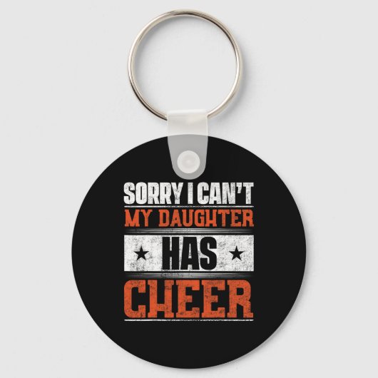 Sorry, dat gaat niet, mijn dochter heeft cheerlead sleutelhanger (Voorkant)