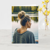 Sorry dat het moeilijk is | Ik ben hier als je me  Kaart (Gele Bloem)