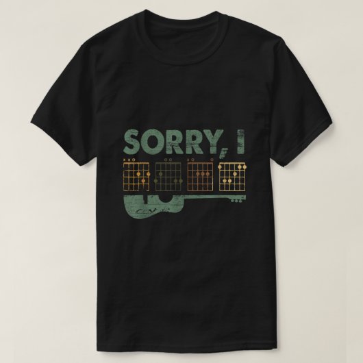 Sorry dat IDGAF grappige, verborgen boodschappenta T-shirt (Design voorkant)