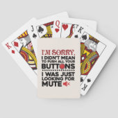 Sorry dat ik al je Buttonnen moet duwen. Pokerkaarten (Achterkant)