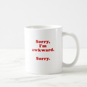 Sorry dat ik Awkward heb Koffiemok