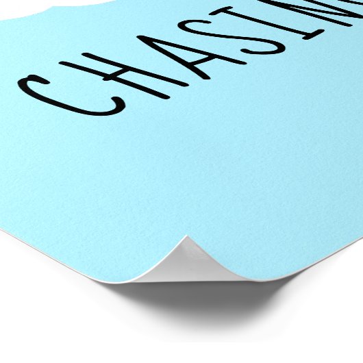 Sorry dat ik bezig ben met Rainbows achtervolgen Poster (Hoek)