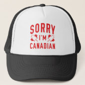 Sorry dat ik Canadees ben Trucker Pet (Voorkant)