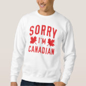 Sorry dat ik Canadees ben Trui (Voorkant)