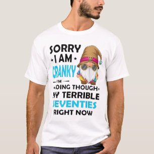 Sorry dat ik chagrijnig ben, ik ga door mijn vrese t-shirt