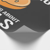 Sorry dat ik dacht aan Bagels Joodse Chanoeka Cadeaupapier (Hoek)