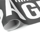 Sorry dat ik dacht aan Bagels Joodse Chanoeka Cadeaupapier (Rol Hoek)